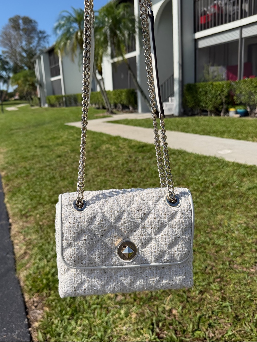 Kate Spade Quilted Chain Shoulder/Crossbody Bag